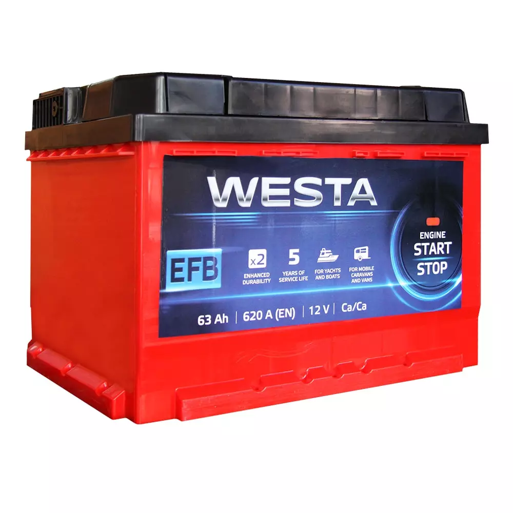 Акумулятори WESTA